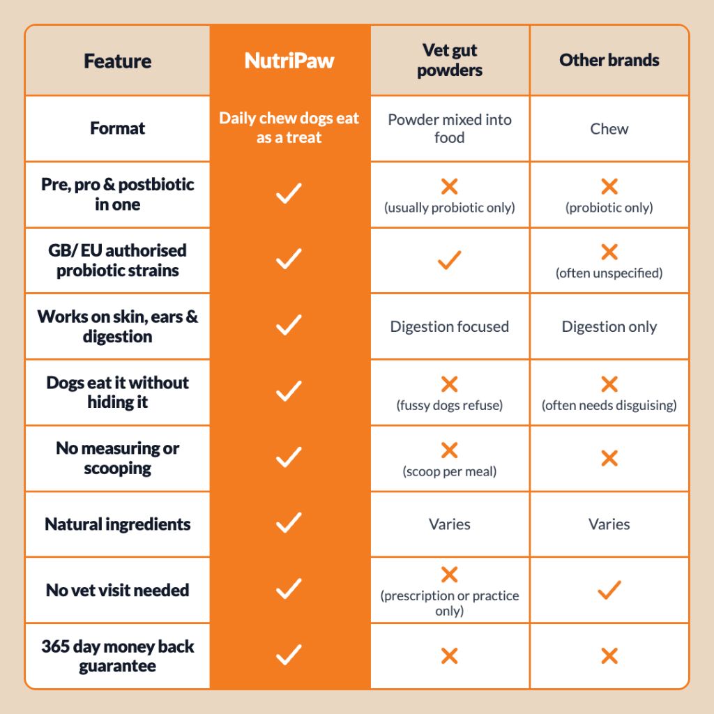 Pre, Pro & Postbiotic Digestive Treats