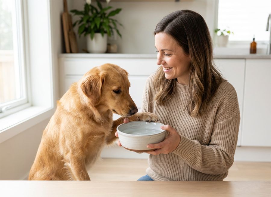 Healthy dog lifestyle
