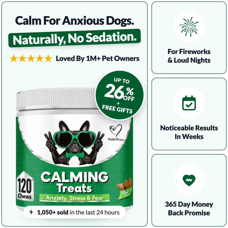 Calming Treats - NutriPaw