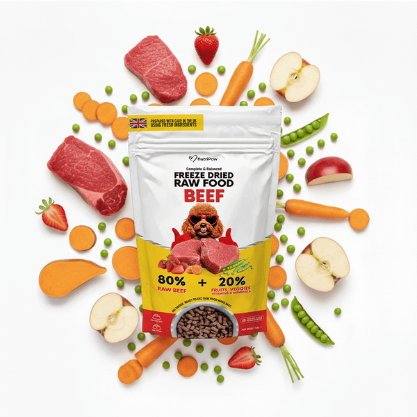 Freeze Dry Raw Beef - NutriPaw