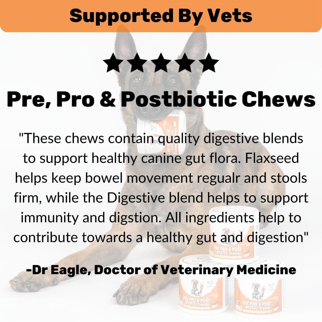 Pre, Pro & Postbiotic Digestive Treats - NutriPaw