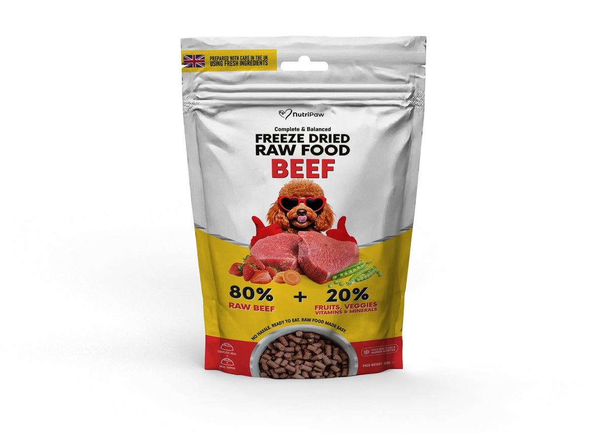 (Sample Pack) Freeze Dry Raw Beef - NutriPaw