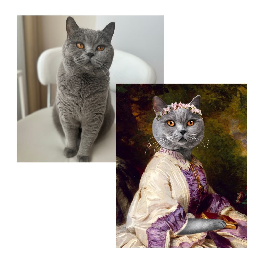 The Duchess - Renaissance Pet Portrait - NutriPaw