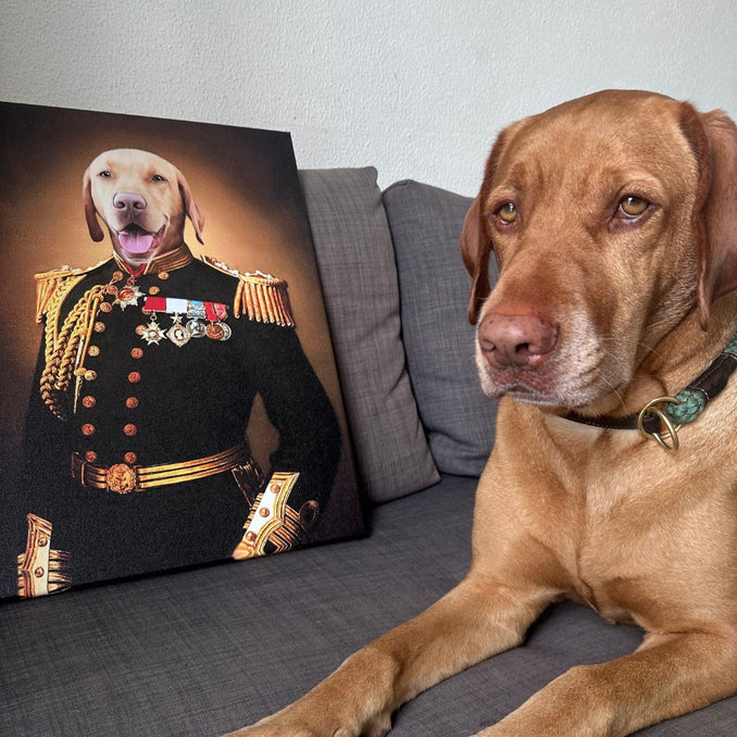 The General - Renaissance Pet Portrait - NutriPaw