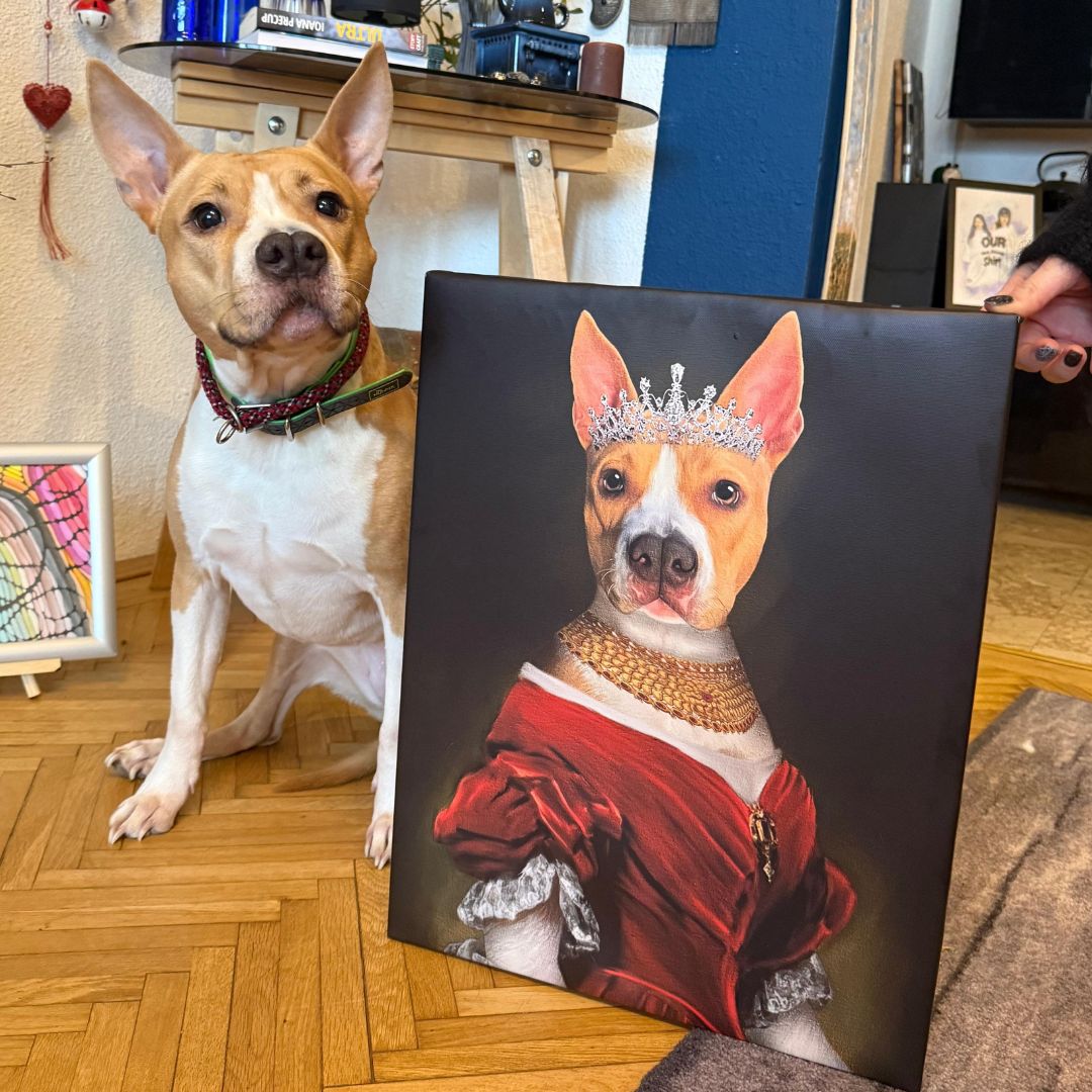 The Queen - Renaissance Pet Portrait - NutriPaw