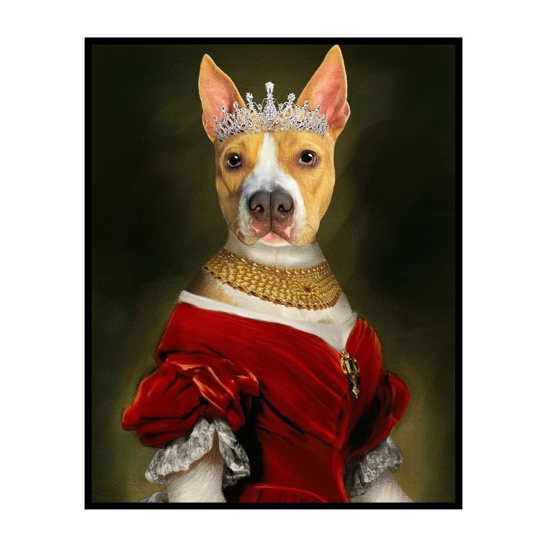 The Queen - Renaissance Pet Portrait - NutriPaw