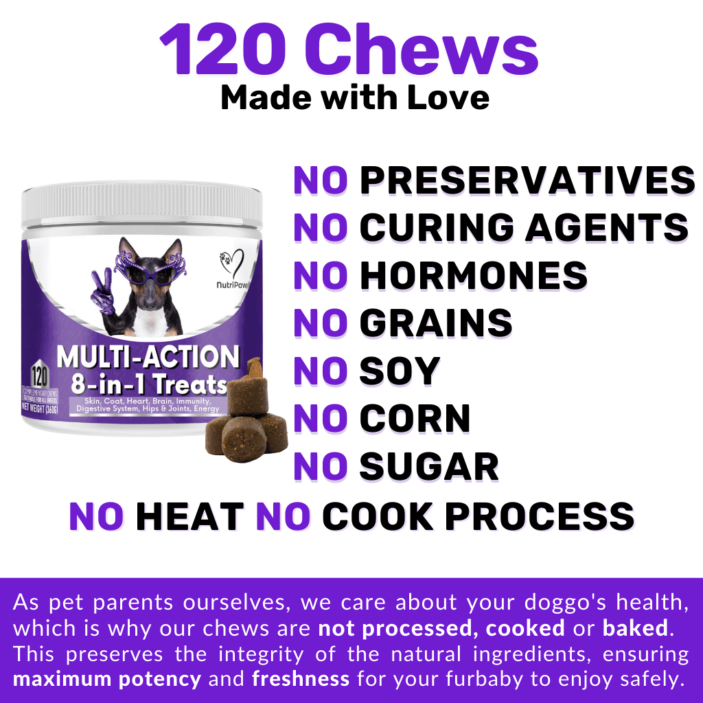 6 Pack of 8-in-1 Multi-Action Treats - NutriPaw