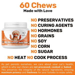 Probiotics & Hairball Chews - NutriPaw
